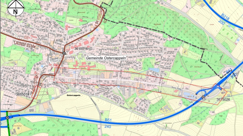 Ausbau Bremer Straße in Ostercappeln