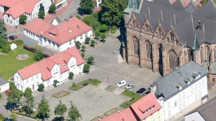 Kirchplatz in Ostercappeln