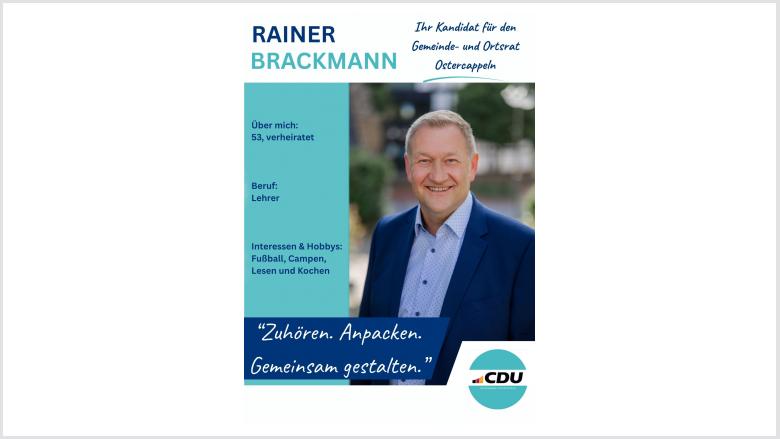 Rainer Brackmann, Ortsbürgermeister